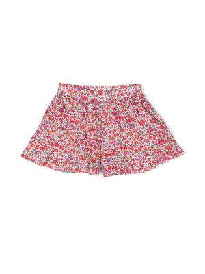 Philosophy Di Lorenzo Serafini Kids floral-print cotton shorts - Pink