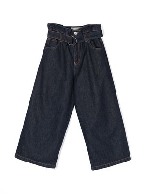 Philosophy Di Lorenzo Serafini Kids wide-leg straight jeans - Blue