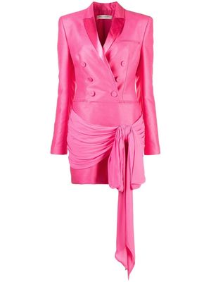 Philosophy Di Lorenzo Serafini knotted blazer dress - Pink
