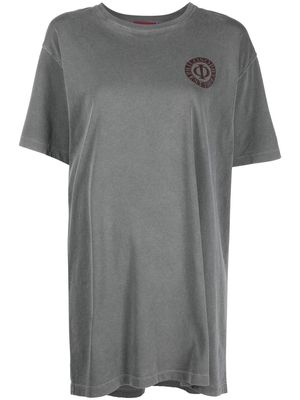 Philosophy Di Lorenzo Serafini logo-print cotton T-shirt - Grey