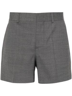 Philosophy Di Lorenzo Serafini mélange pressed crease shorts - Grey