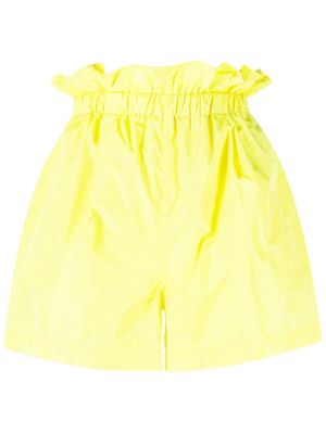 Philosophy Di Lorenzo Serafini paperbag-waist shorts - Yellow