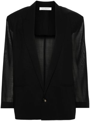 Philosophy Di Lorenzo Serafini peak-lapels single-breasted blazer - Black