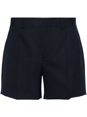 Philosophy Di Lorenzo Serafini pressed crease tailored shorts - Blue