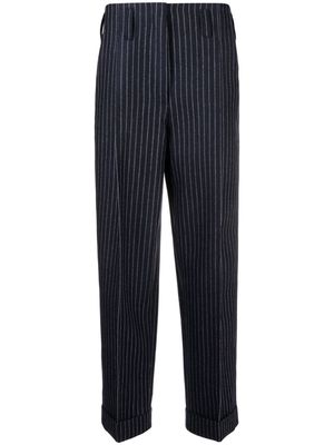 Philosophy Di Lorenzo Serafini striped tailored trousers - Blue