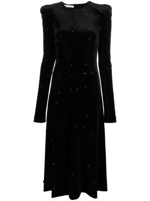 Philosophy Di Lorenzo Serafini stud-embellished midi dress - Black