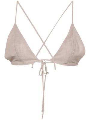 Philosophy Di Lorenzo Serafini triangle-cup top - Grey