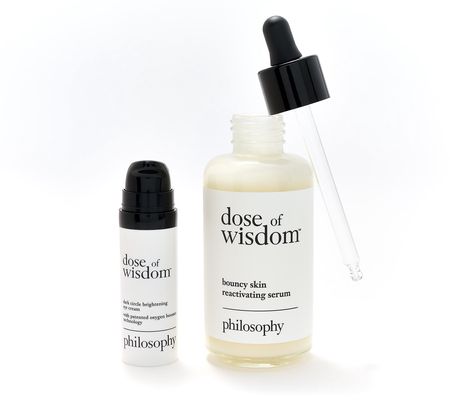 philosophy dose of wisdom facial serum & eye concentrate