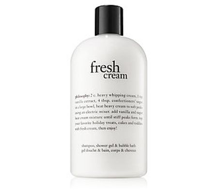 philosophy fresh cream shower gel, 16 oz