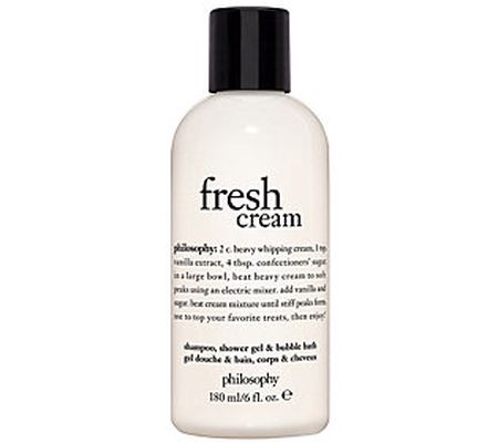 philosophy fresh cream shower gel 6 oz
