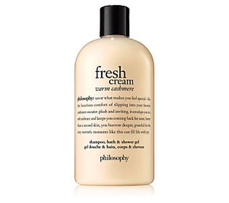 philosophy fresh cream warm cashmere shower gel , 16 oz