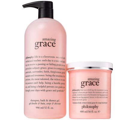 philosophy grace and love luxury shower gel and