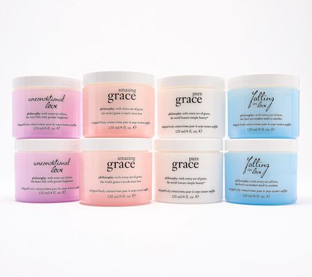 philosophy grace & love whipped body creme collection