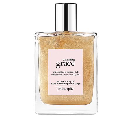 philosophy grace fragrance luminous body oil 4 z