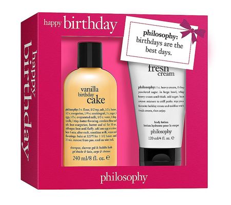 philosophy happy birthday gift box