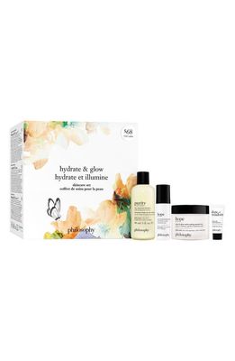 philosophy hydrate & glow skin care gift set 