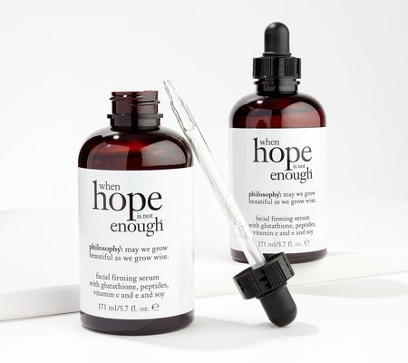 philosophy MEGA size 5.7oz when hope is not enough duo