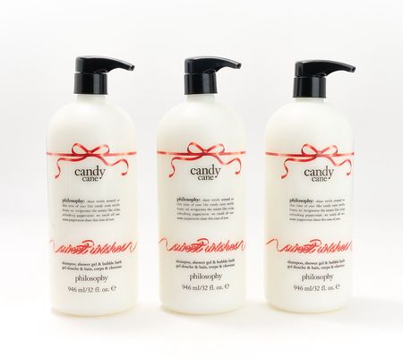 philosophy super-size 32-oz frosty favoritesshower gel trio