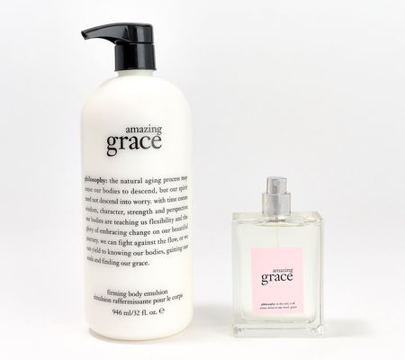 philosophy supersize grace twist body lotion &edt fragrance