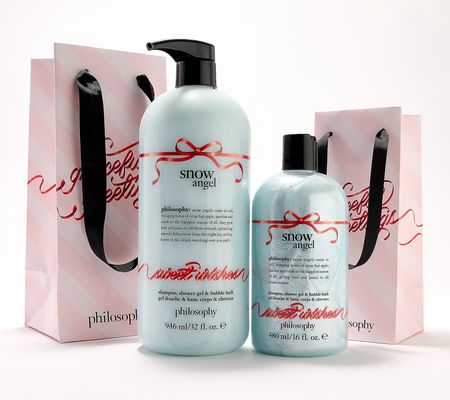 philosophy sweet wishes holiday shower gel duo