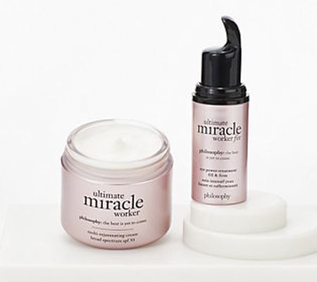 philosophy ultimate miracle worker face & eye treatment duo
