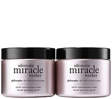 philosophy ultimate miracle worker spf 30 moisturizer duo