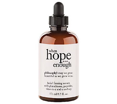 philosophy when hope is not enough mega-size serum