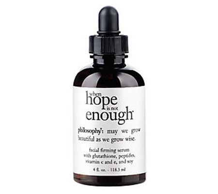 philosophy when hope is not enough serum, 4 oz