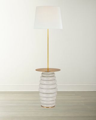 Phoebe Extra Large Tray Table Floor Lamp By Kelly Wearstler