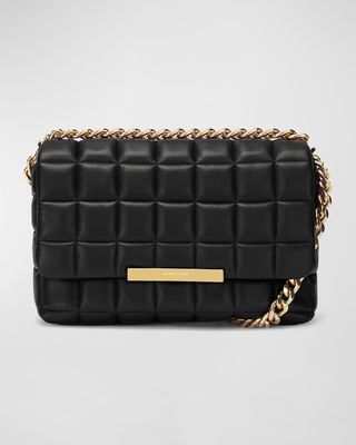 Phoenix Quilted Leather Chain Shoulder Bag