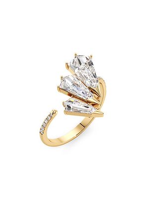 Phoenix Twist 18K Gold & 1.65 TCW Lab-Grown Diamond Ring