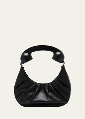 Phone Leather Hobo Bag