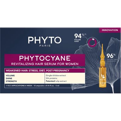 PHYTO CYANE Revitalizing Scalp Serum For Temporary Hair Thinning 