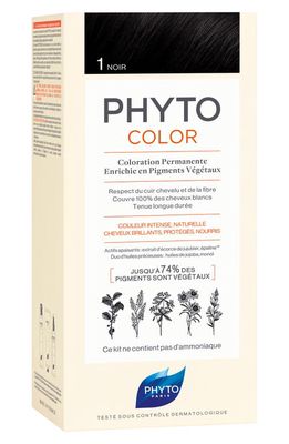 Phytocolor Permanent Hair Color in 1 Black