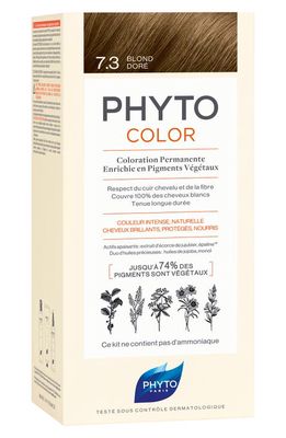 Phytocolor Permanent Hair Color in 7.3 Golden Blond