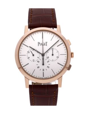 Piaget 2018 pre-owned Altiplano Chronograph 41mm - White