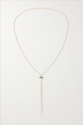 Piaget - Possession 18-karat Rose Gold, Emerald And Diamond Necklace - one size