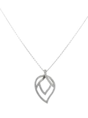 Piaget pre-owned white gold diamond necklace - Silver
