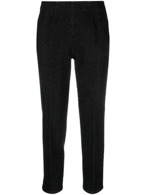 Piazza Sempione mid-rise cropped jeans - Black