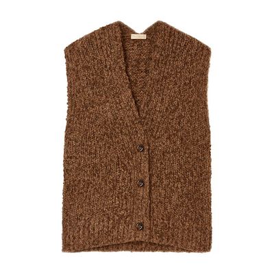 Picchio gilet in eco-friendly wool