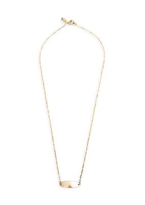 Piccola ID 14K Yellow Gold Pendant Necklace