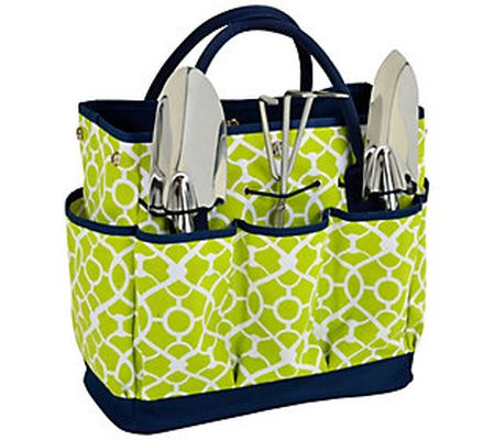 Picnic at Ascot Gardening Tote with 3 Tools - T rellis Green