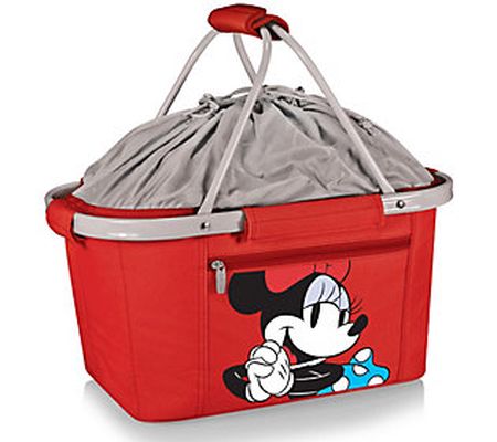 Picnic Time Disney Minnie Mouse Collapsible Coo ler Basket