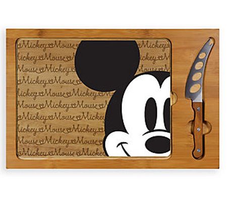 Picnic Time Mickey Mouse Serving Tray & Knife S t