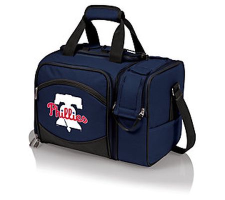 Picnic Time MLB Malibu Picnic Basket Cooler Set