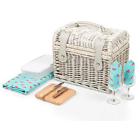 Picnic Time Napa Wine & Cheese Picnic Basket fo r 2