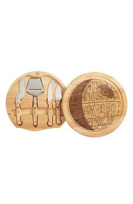 Picnic Time Star Wars Death Star - Circo Cheese Cutting Board & Tools Set in Brown