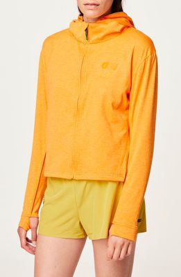 Picture Organic Clothing Celest Tech Zip-Up Hoodie in Bright Marigold 