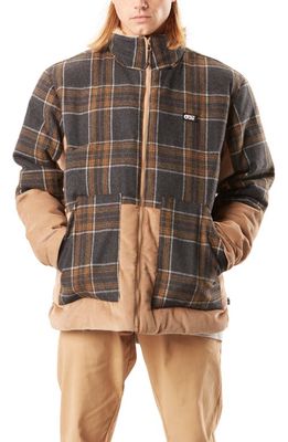 Picture Organic Clothing Matane Flannel & Corduroy Jacket in Plaid