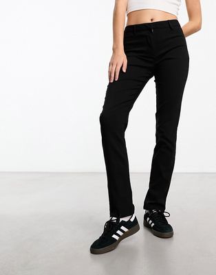 Pieces chino pants in black